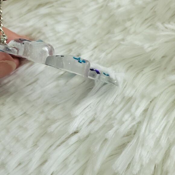 Suicide Awareness Ribbon Bear Keychain - Picture 7 of 8